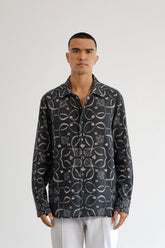 Monochrome Jali Shirt