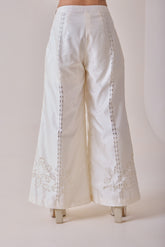 Pearl Cut-Work Pants
