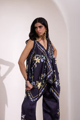 Fleur Archive Scarf Top