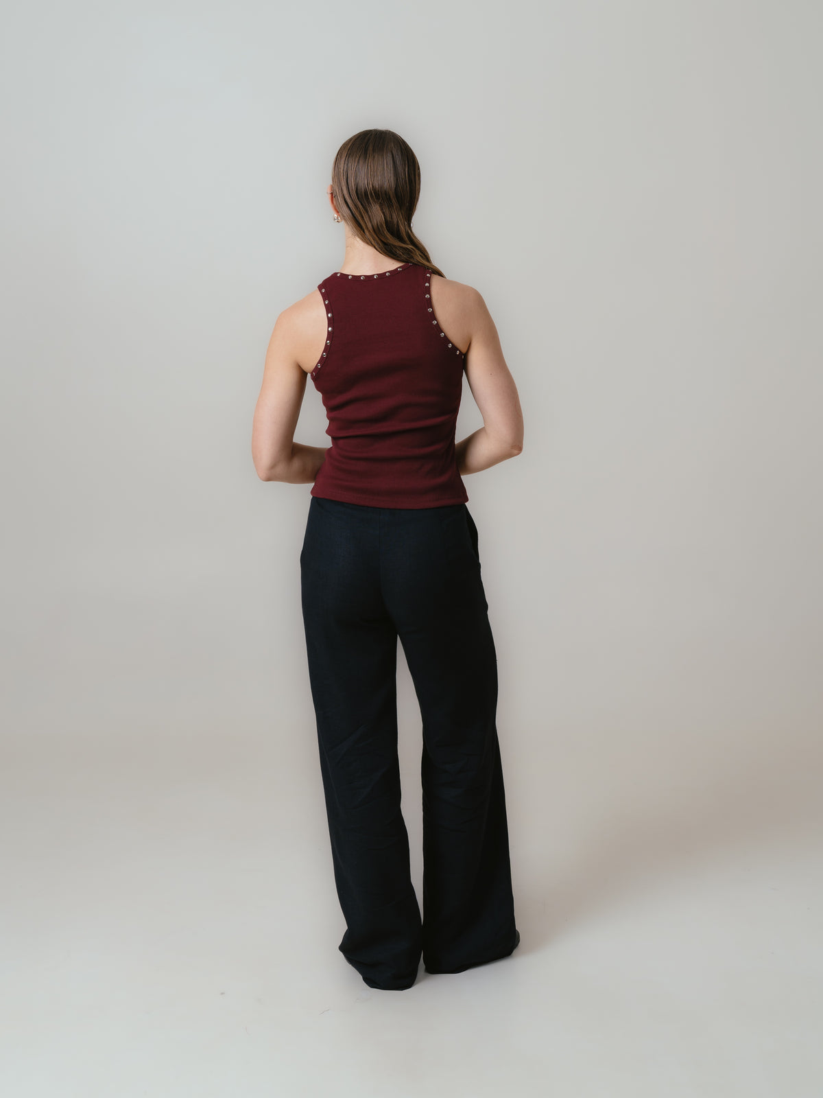 Paige Tank Top-Maroon 5