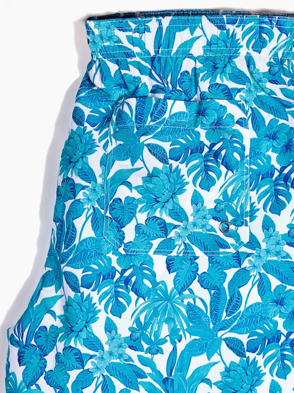 Men's Swim Shorts - Aqua Bloom