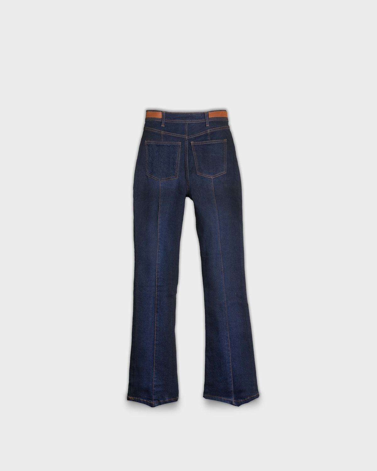 PATTERN EMBROIDERED DENIM