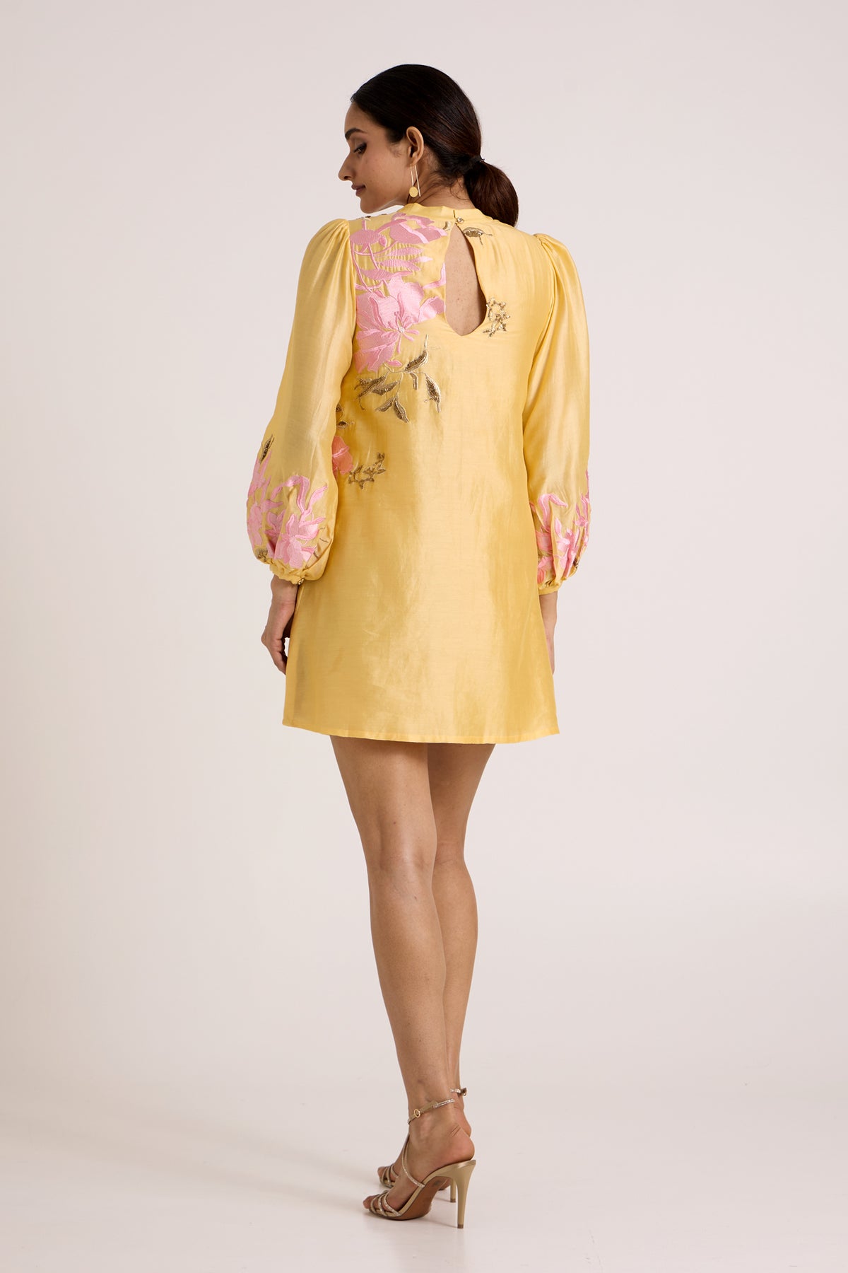 Butter Yellow Nidam - In-Bloom Short Dress — MADDER MUCH