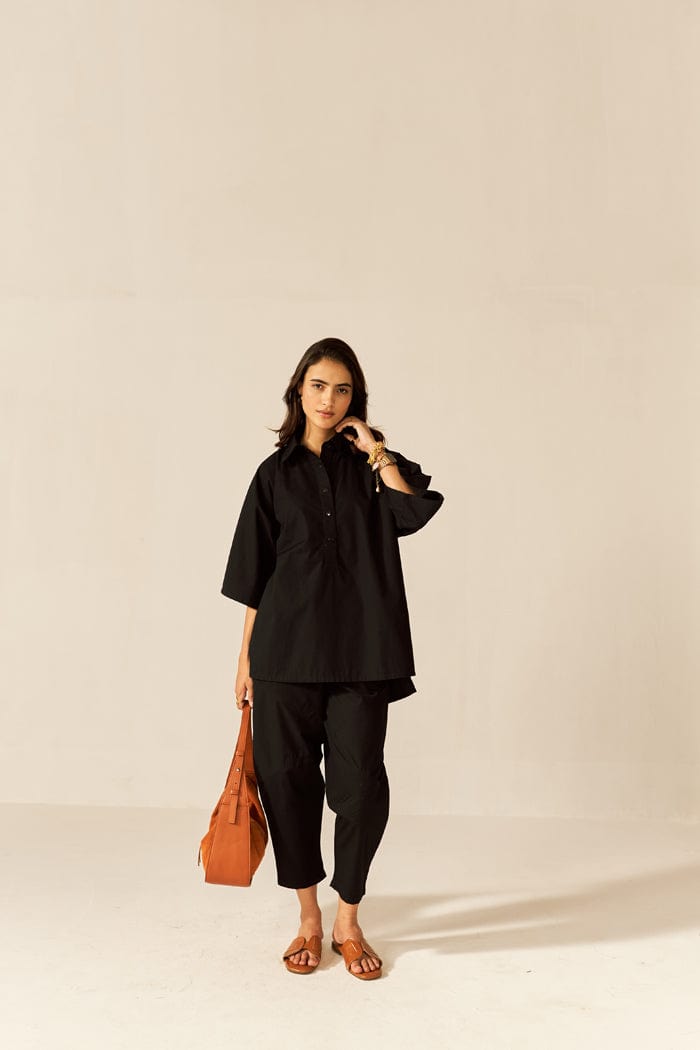 IKIGAI BLACK CO-ORD SET - 5