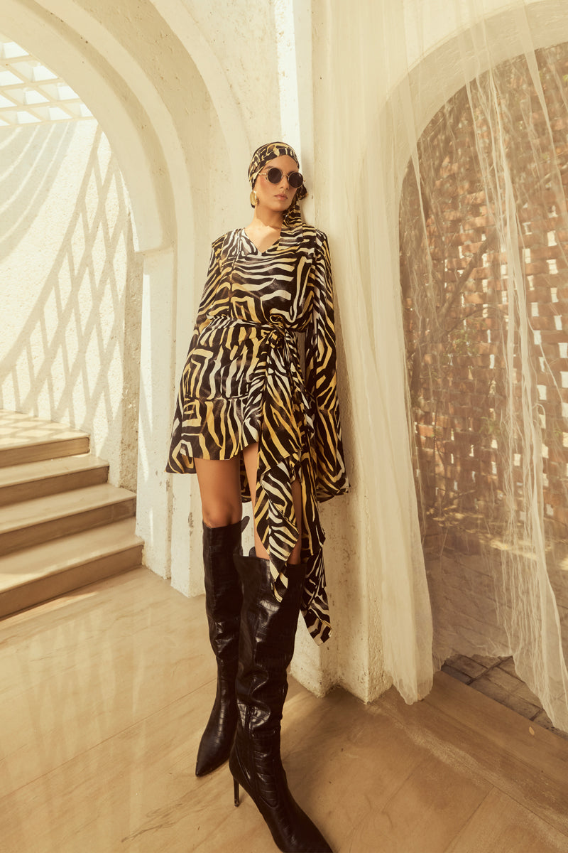 Zebrana Top & Skirt