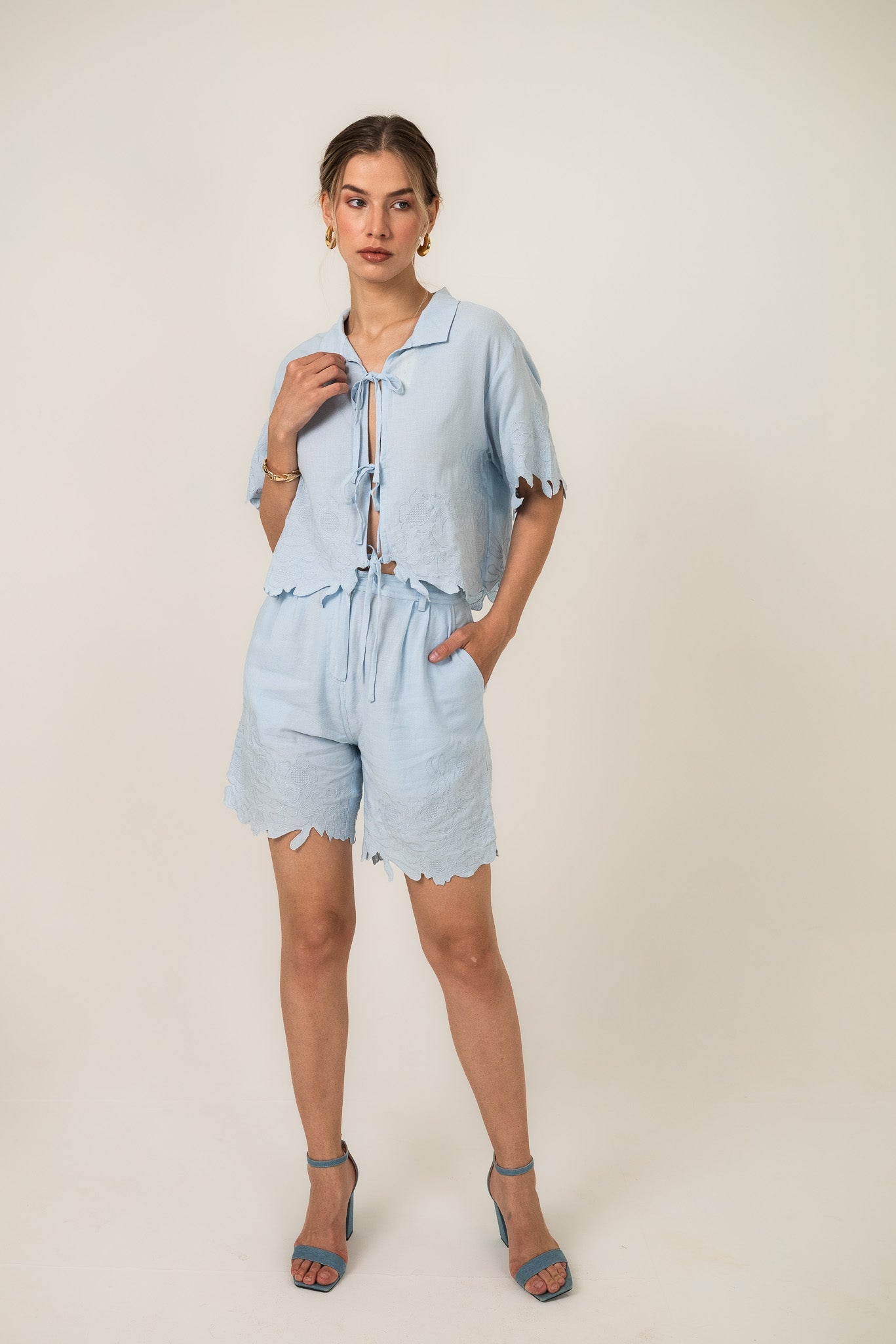 Azure Bloom Co-ord