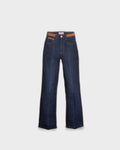 PATTERN EMBROIDERED DENIM