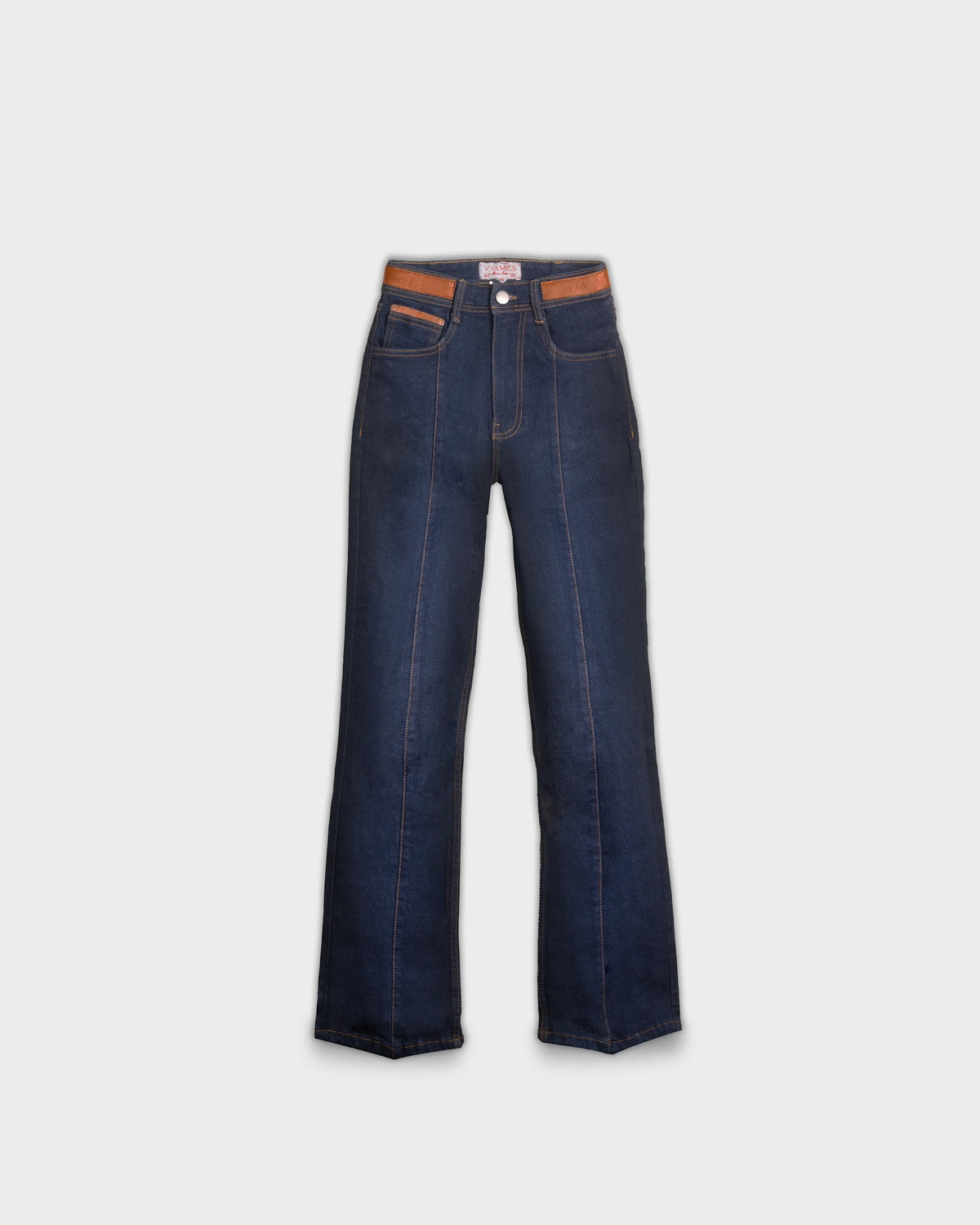 PATTERN EMBROIDERED DENIM