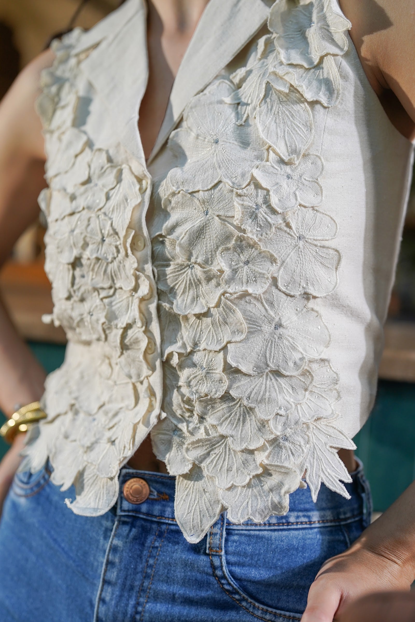 Lune Cream Pants 6