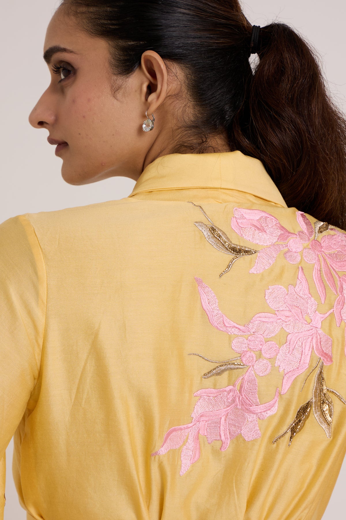 Butter Yellow Alfie - Obi Belt Blazer Set — MADDER MUCH
