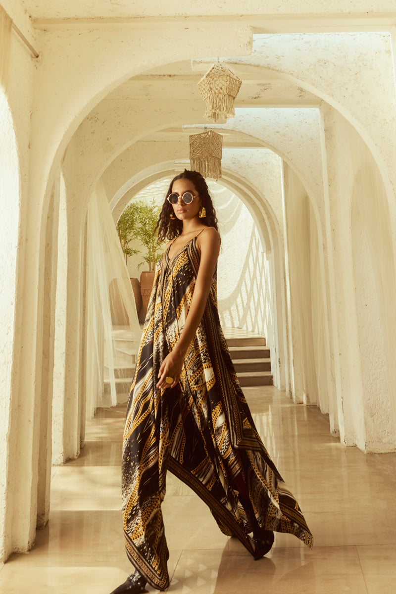 Wild Claw Asymmetrical Dress