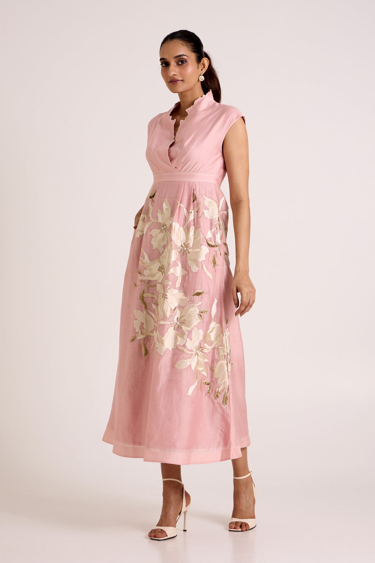 Ice Pink Paiva Tea Dress — MADDER MUCH
