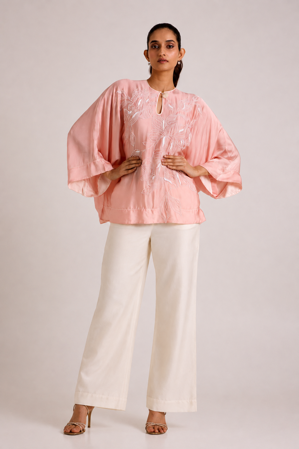 Ice Pink Myna Easy Top + Pant — MADDER MUCH
