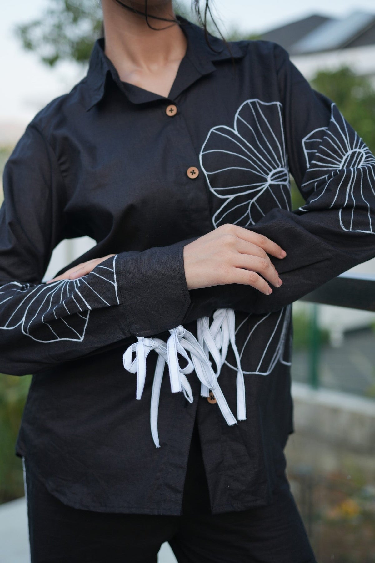 Eclipse Shirt – Noir Black — HEMPZERO, The Curated Collective