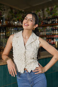Lune Cream Vest 3