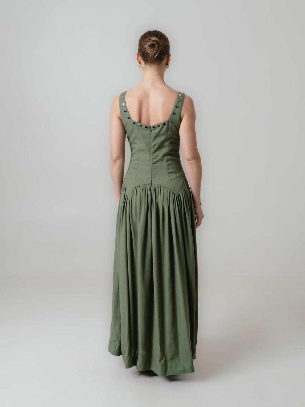 Ava Dress- Olive 3