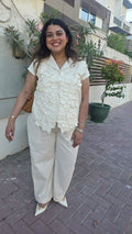 Lune Cream Pants 1