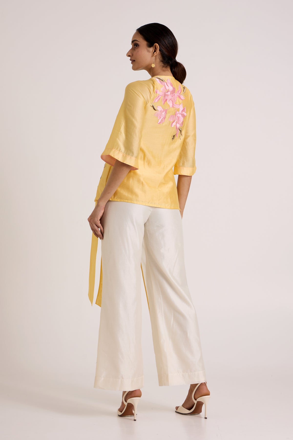 Butter Yellow Mirza - Scalloped Bloom Top + Flap Pants — MADDER MUCH