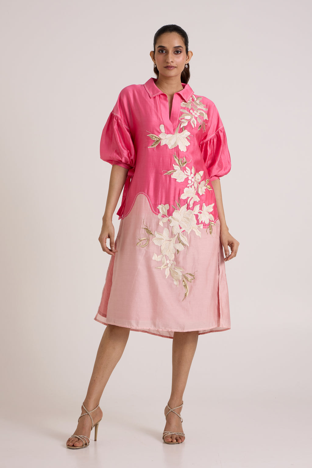 Jay Pink Avina Midi Dress — MADDER MUCH