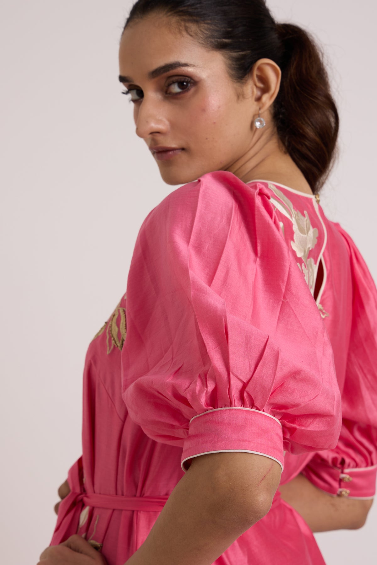 Jay Pink Bellini Midi Dress — MADDER MUCH