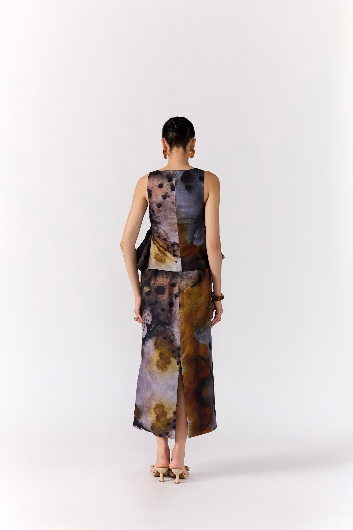 Botanical Blur Top — ZIP