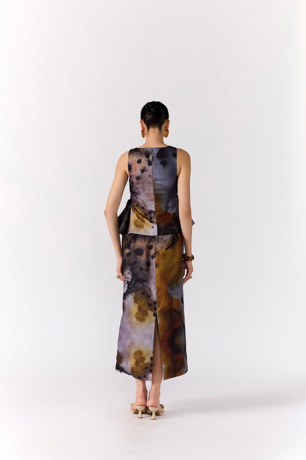Botanical Blur Skirt — ZIP