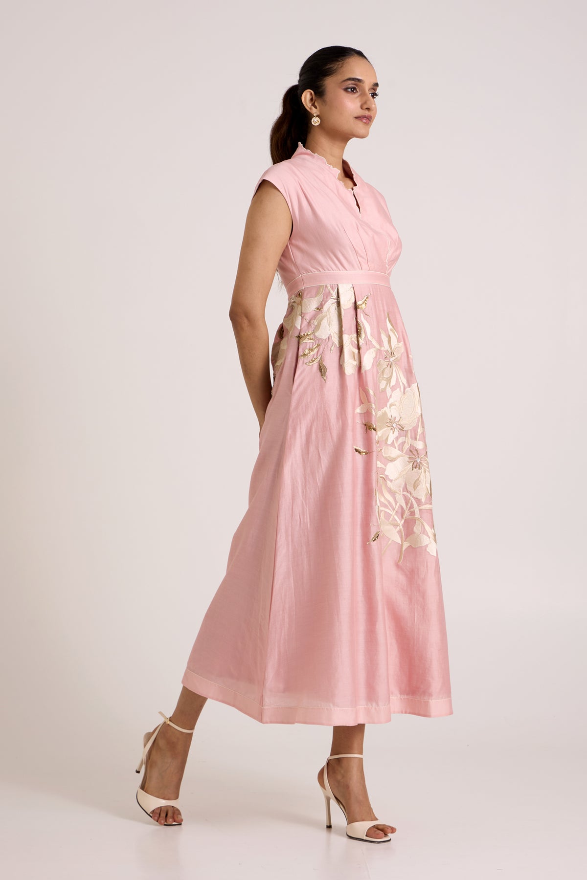 Ice Pink Paiva Tea Dress — MADDER MUCH