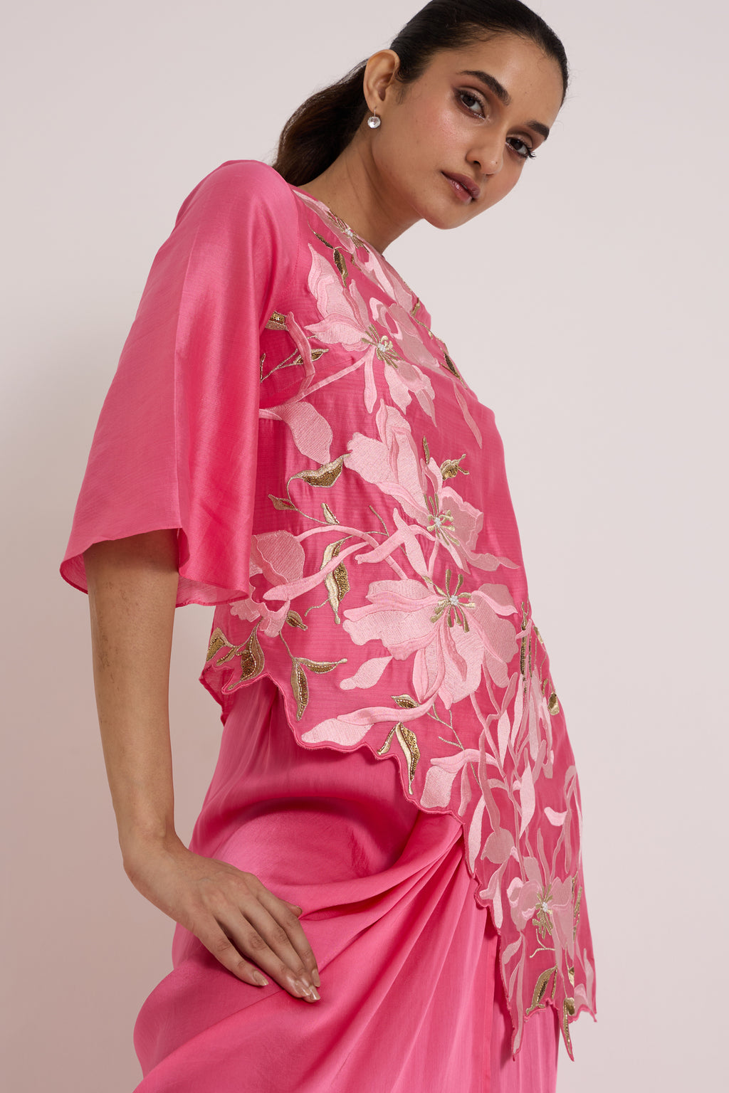 Jay Pink Maddy Top + Draped Skirt — MADDER MUCH