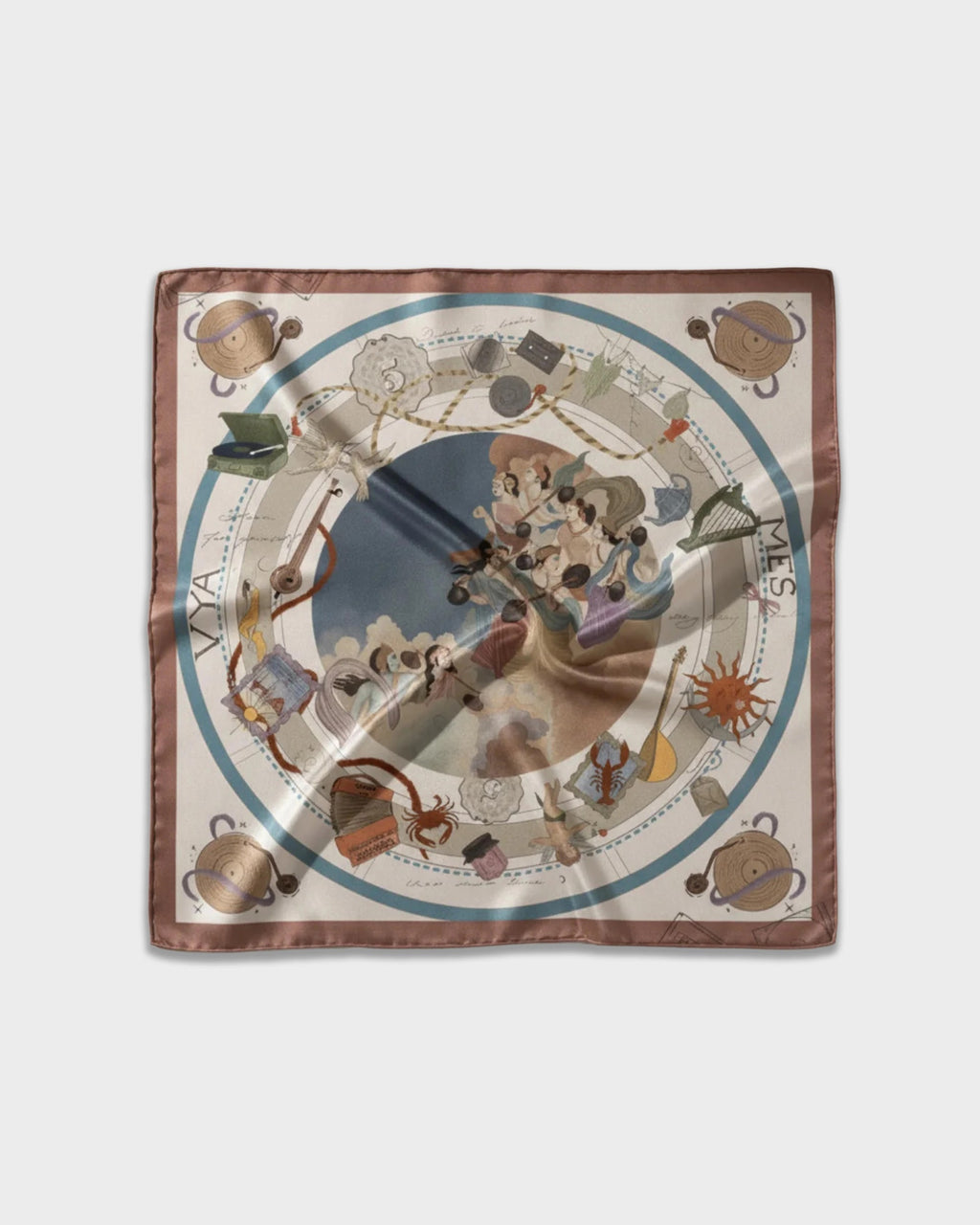 DIVINE MUSICAL SILK SCARF