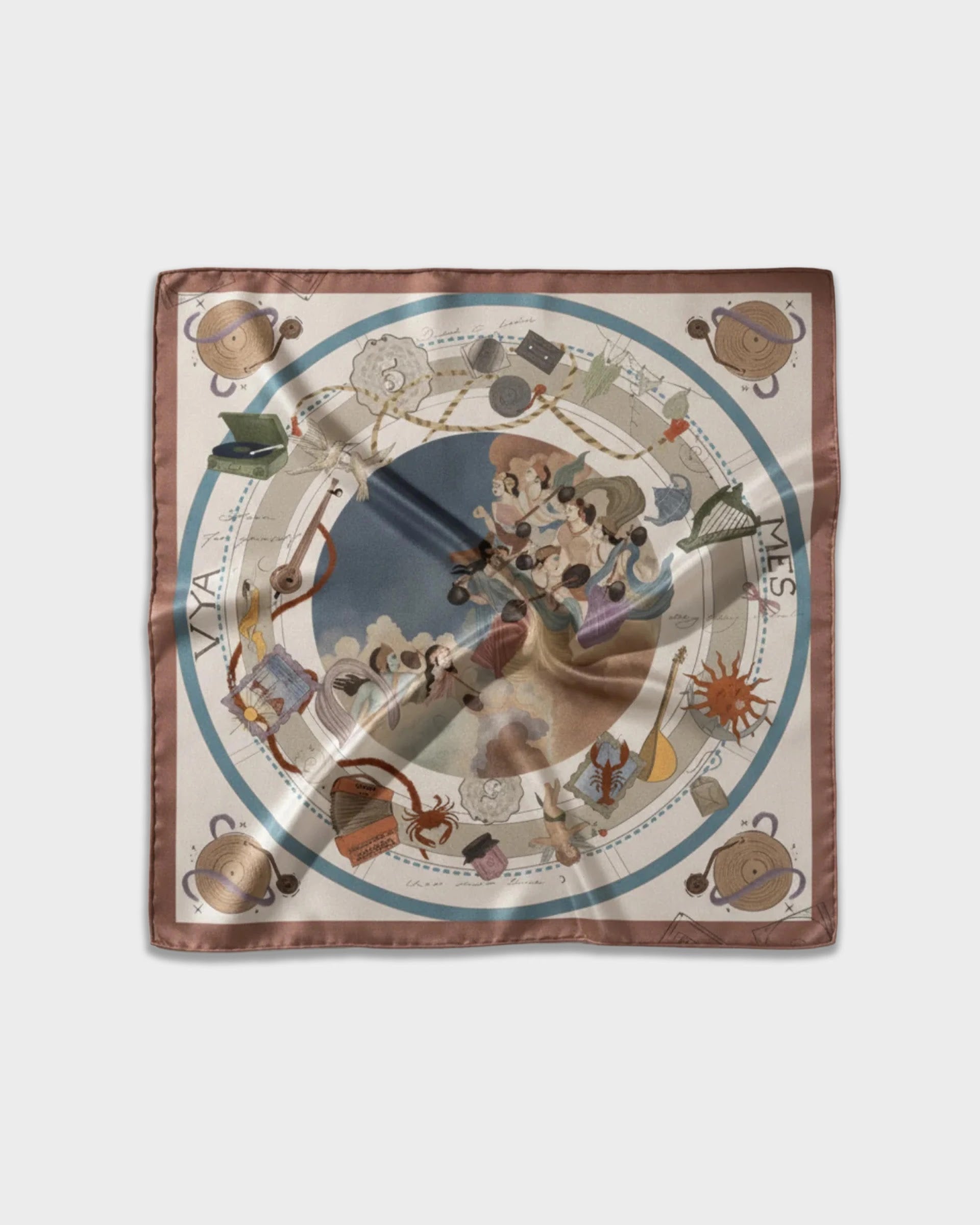 DIVINE MUSICAL SILK SCARF