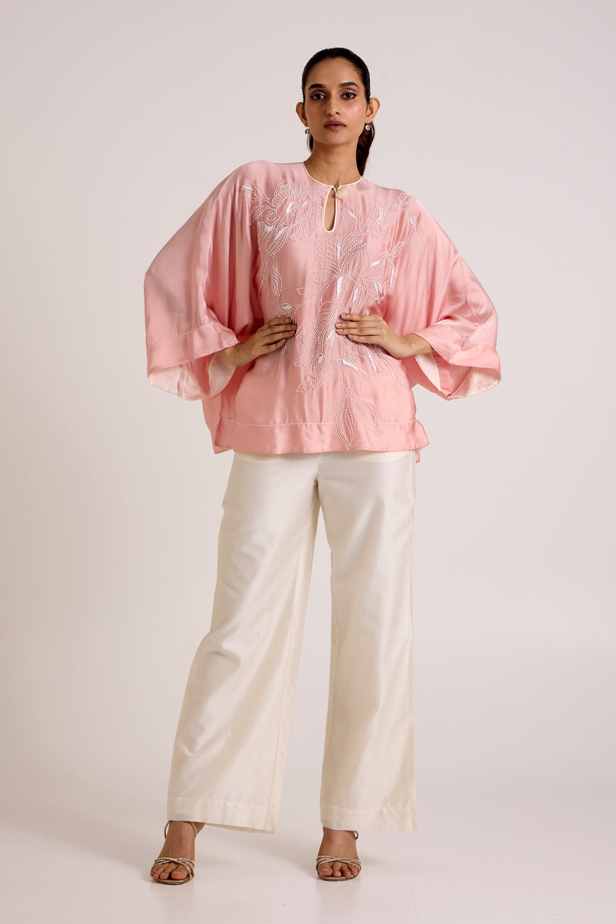 Ice Pink Myna Easy Top + Pant — MADDER MUCH