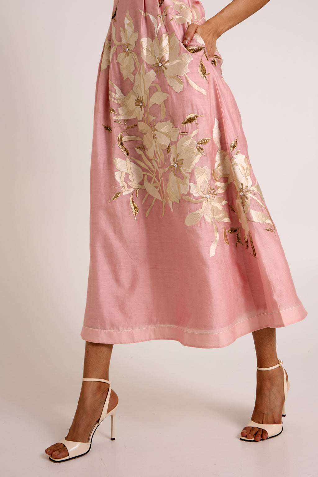 Ice Pink Paiva Tea Dress — MADDER MUCH