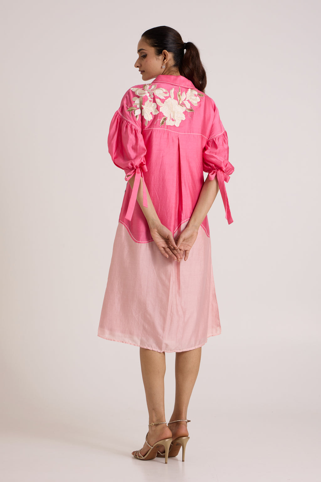 Jay Pink Avina Midi Dress — MADDER MUCH