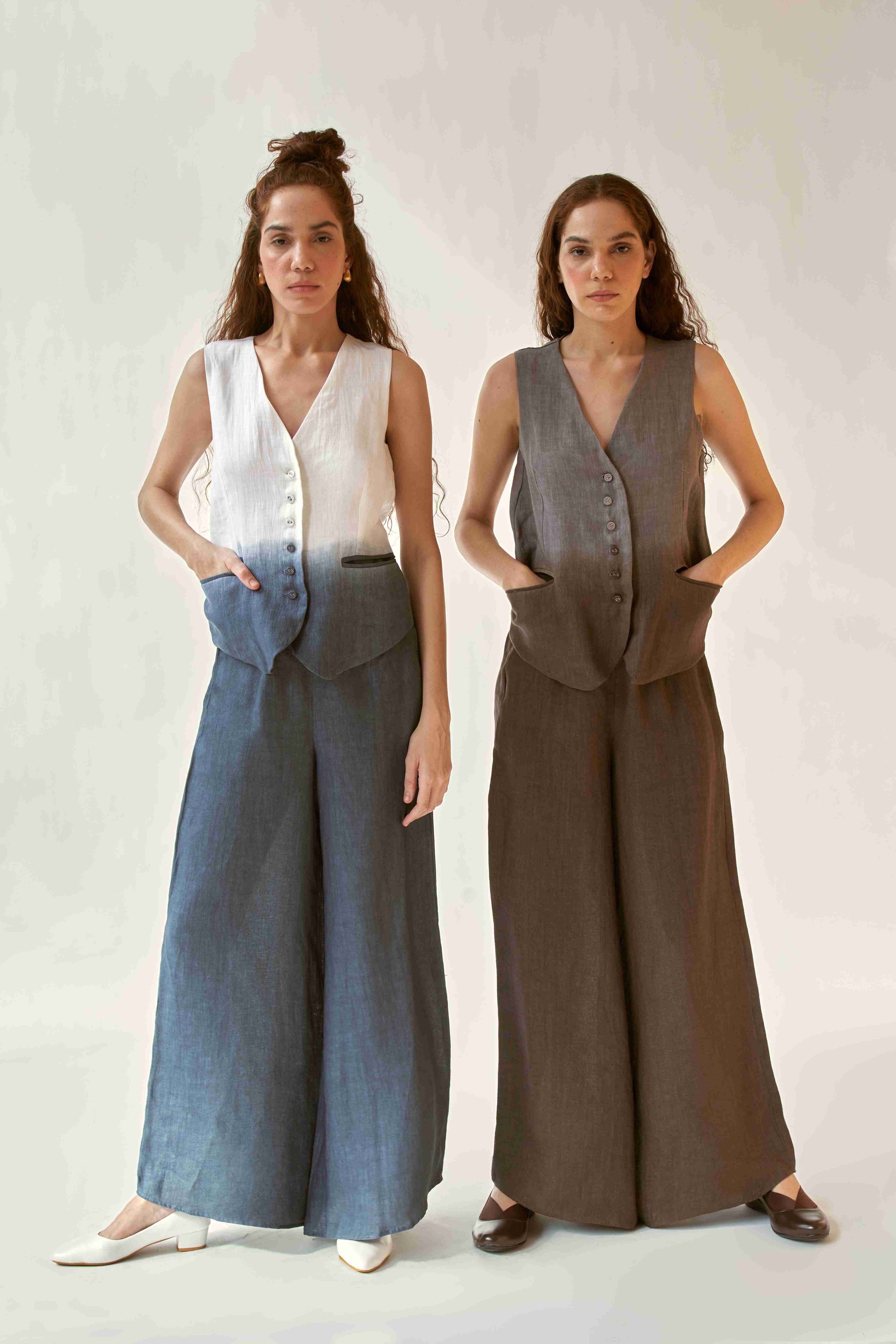 HERE SHE GOES - ASH GREY + DARK CHOCOLATE