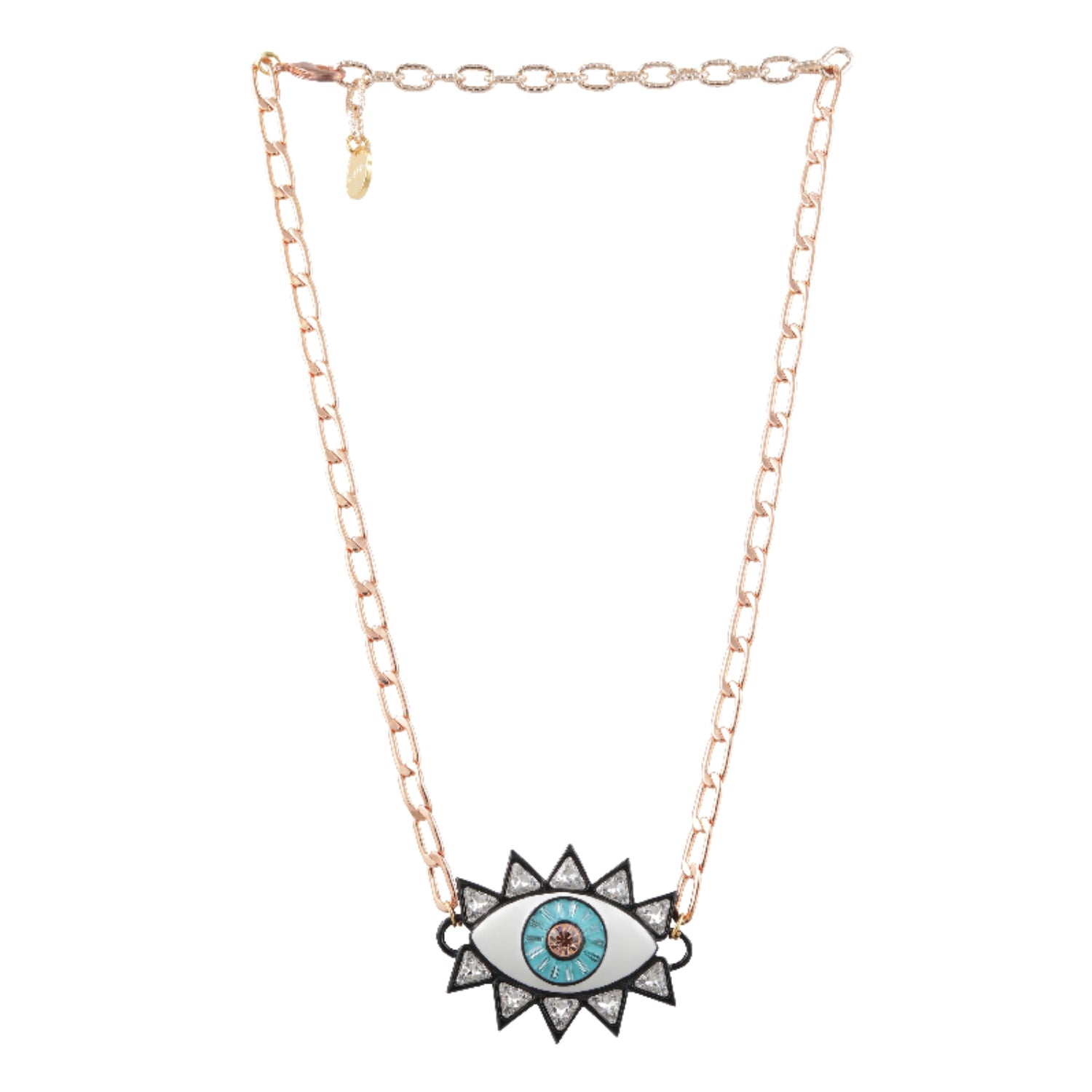 Evil Eye Necklace Black