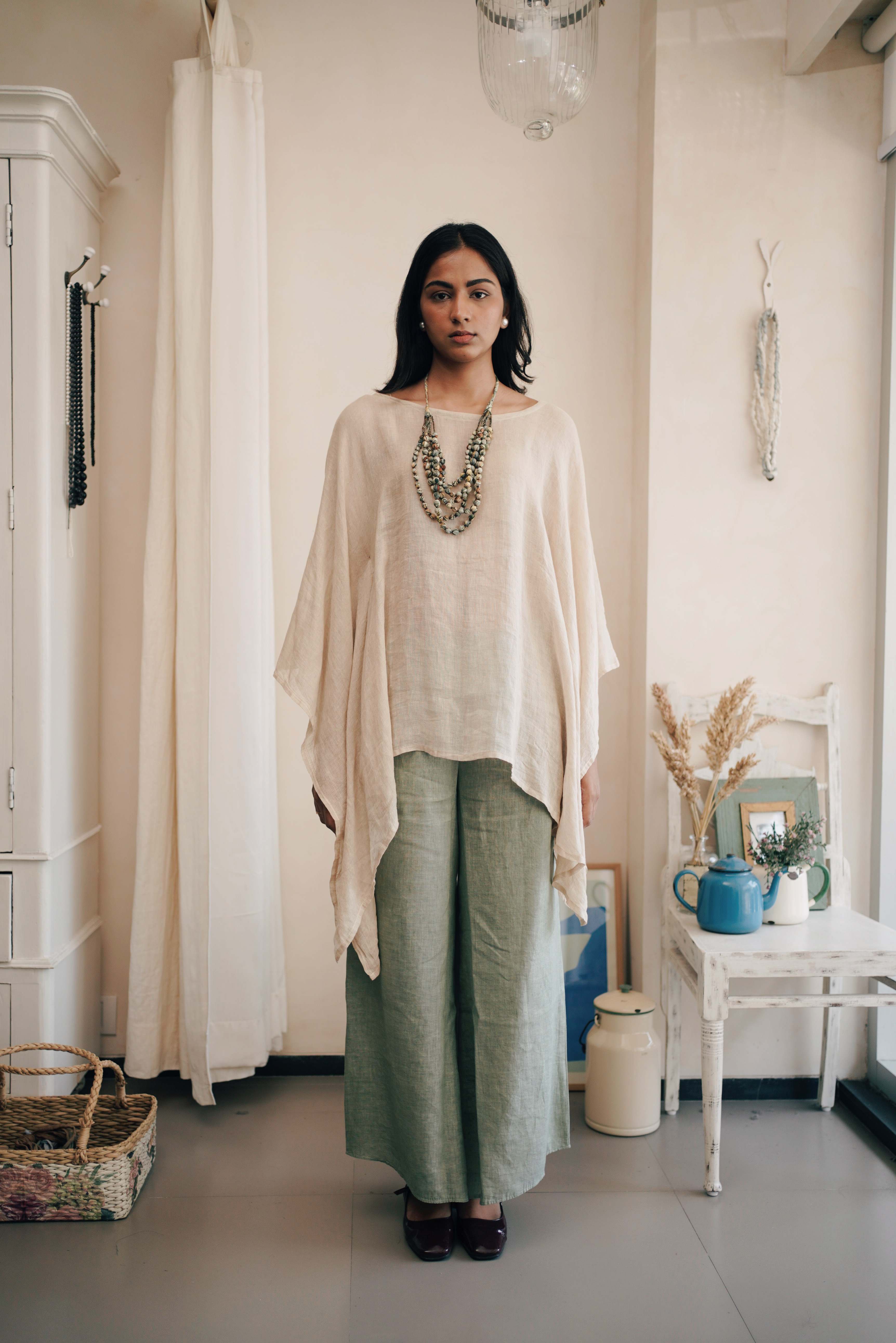 KAFTAN OVERLAY - NATURAL