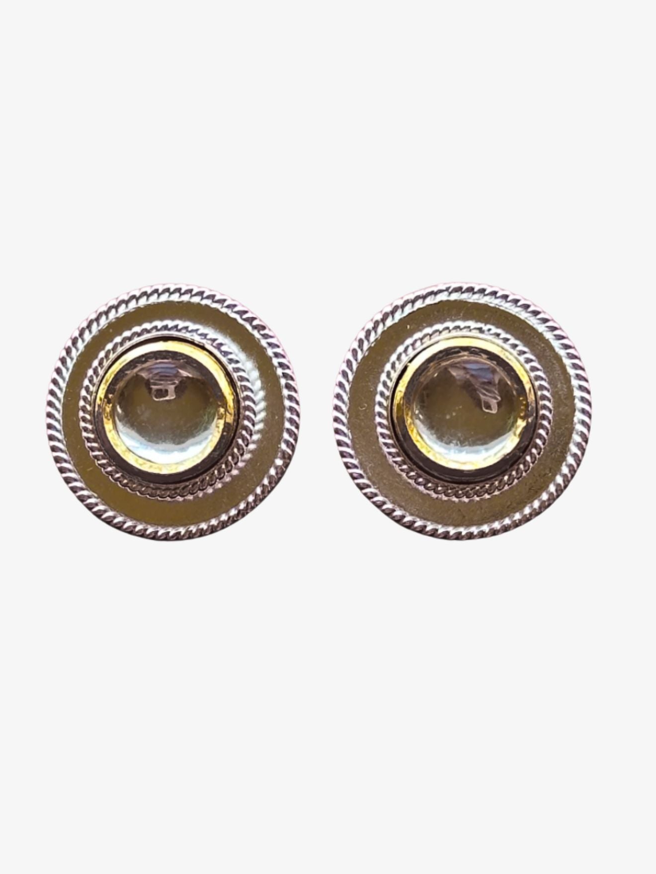 Polki Dot Stud Silver