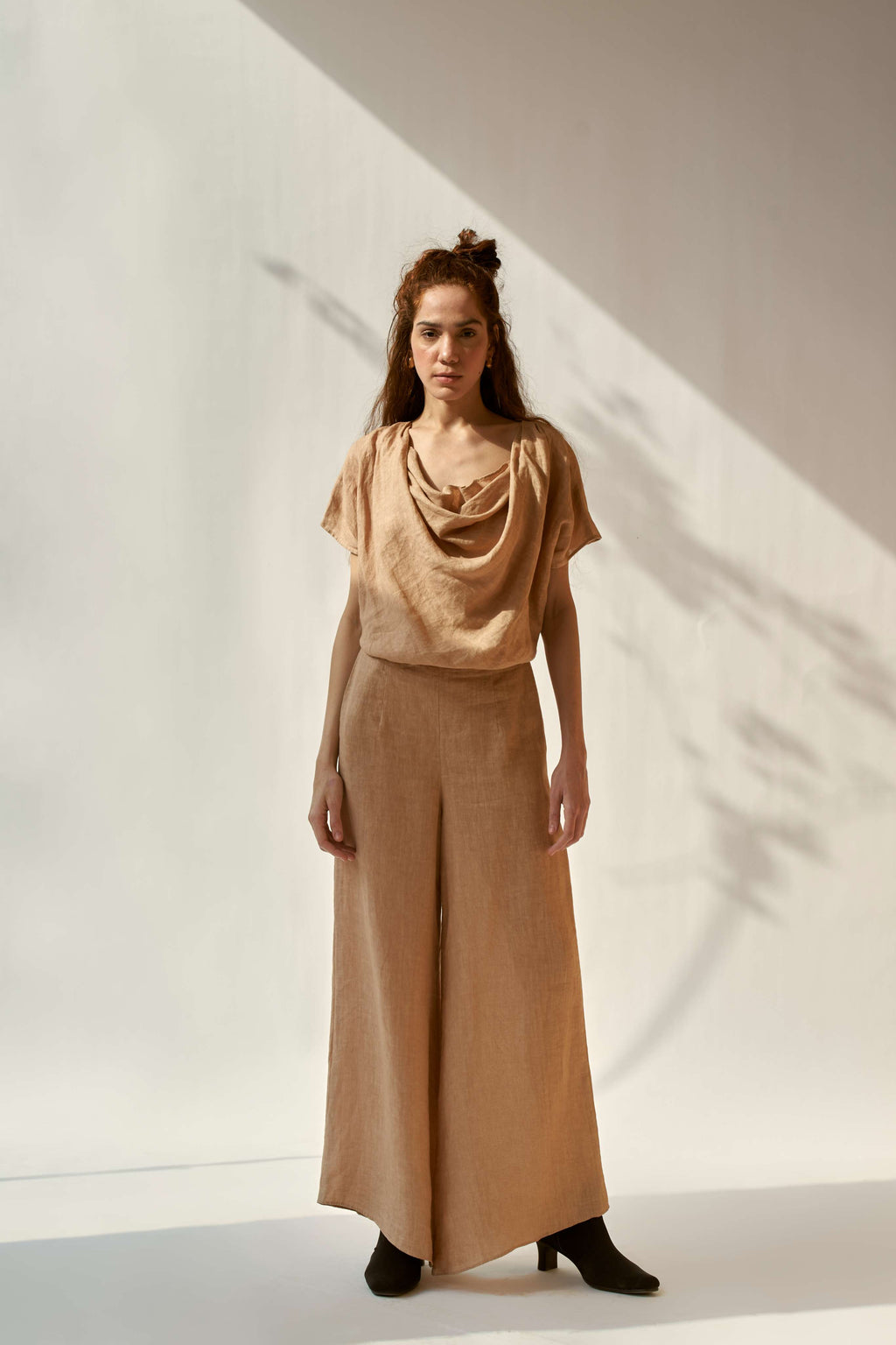 COWL SET - KHAKI