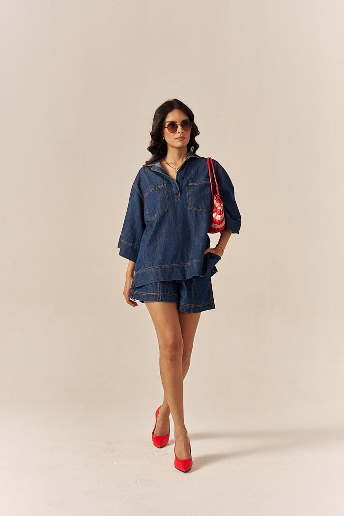 GELATO CO-ORD SET WITH SHORTS - 4