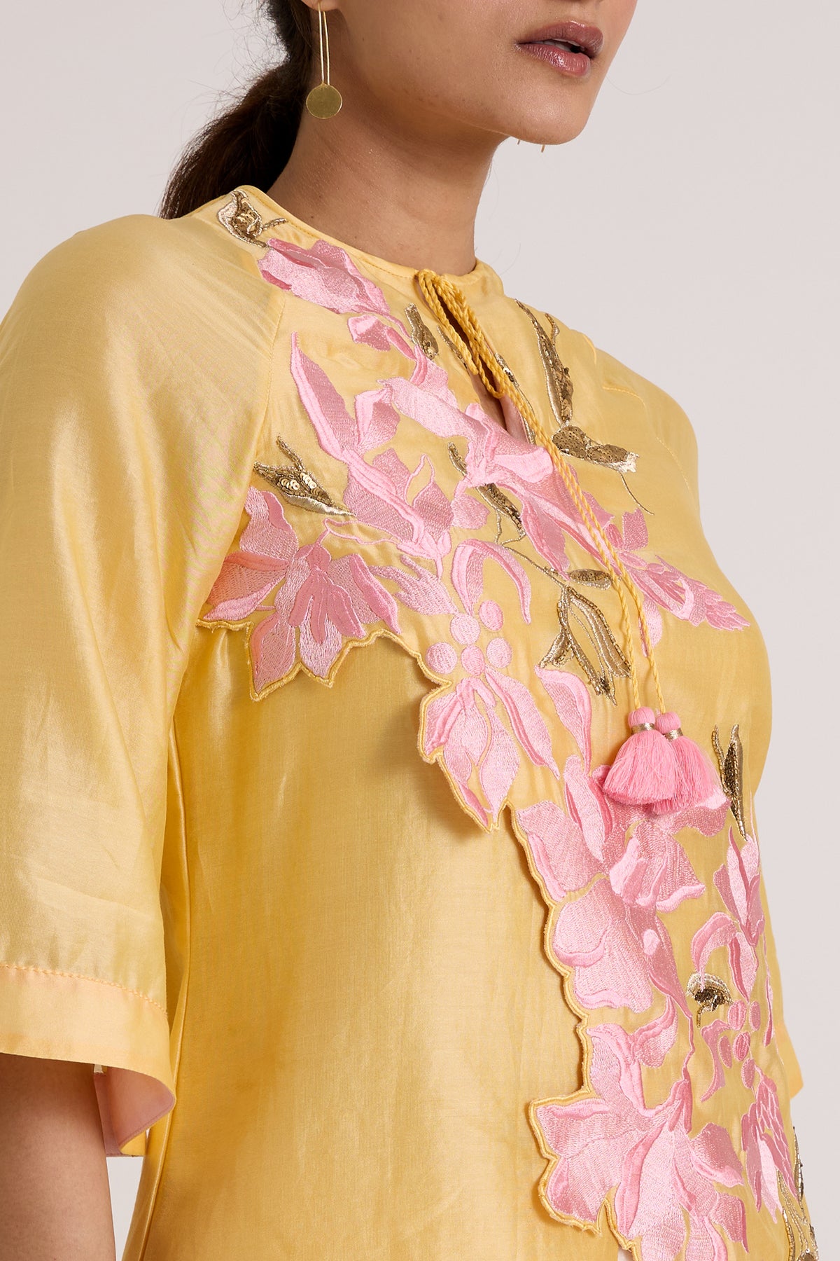 Butter Yellow Mirza - Scalloped Bloom Top + Flap Pants — MADDER MUCH