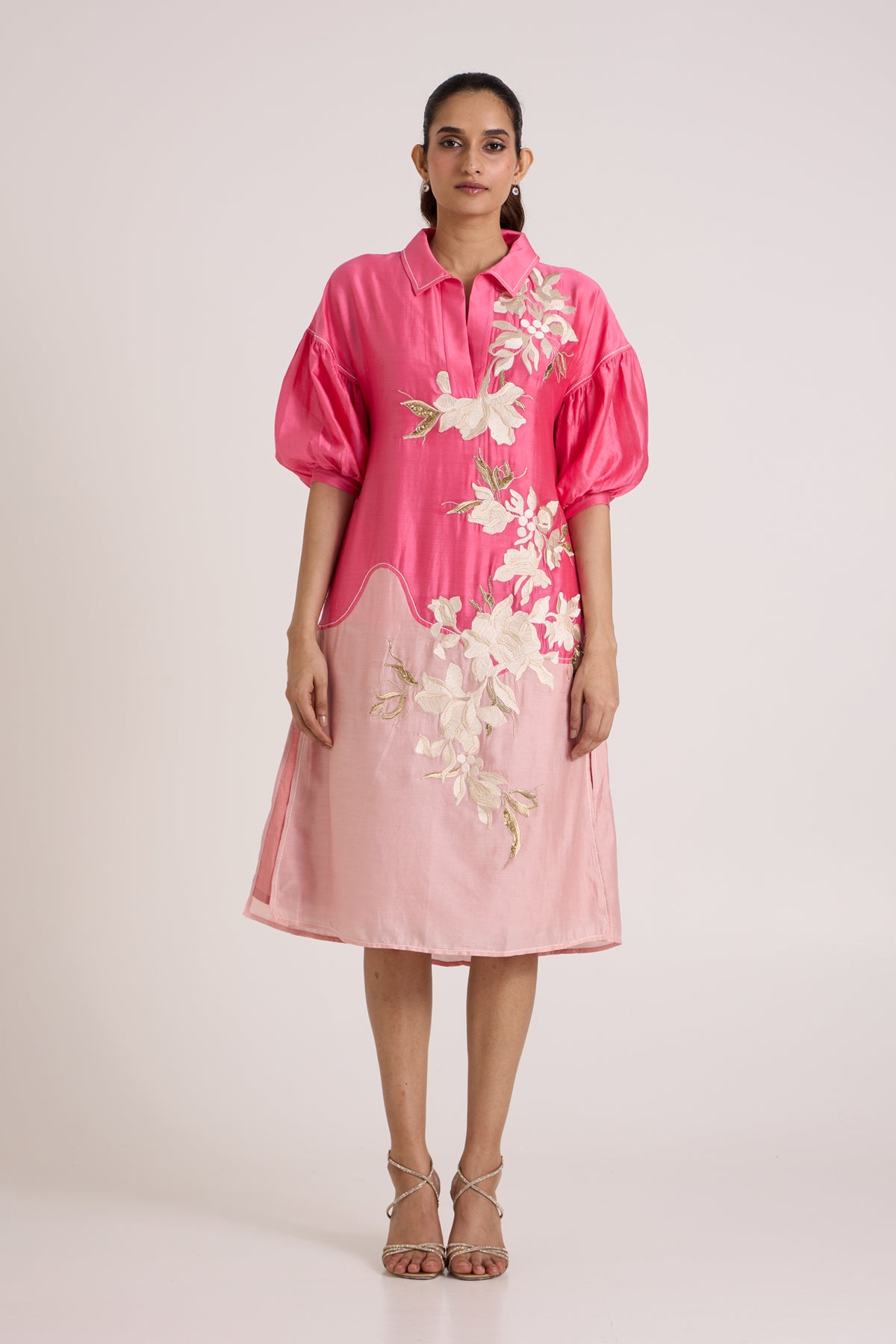 Jay Pink Avina Midi Dress — MADDER MUCH