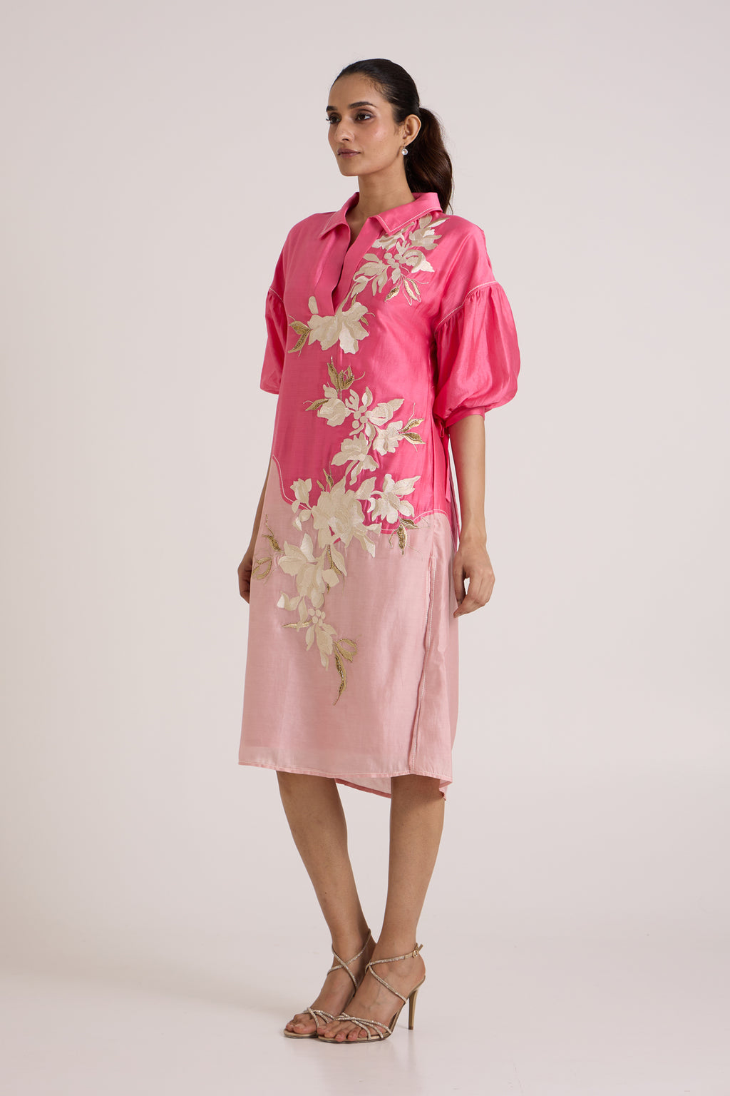 Jay Pink Avina Midi Dress — MADDER MUCH