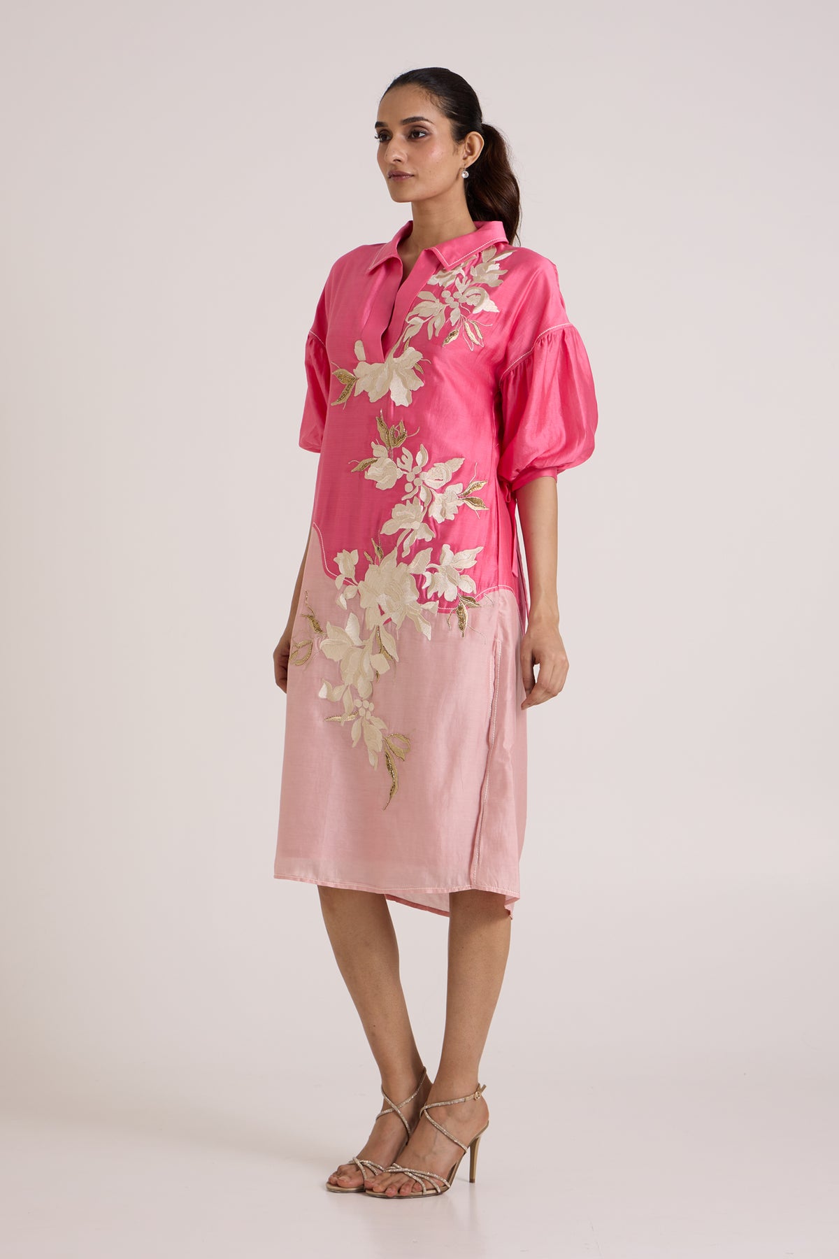 Jay Pink Avina Midi Dress — MADDER MUCH
