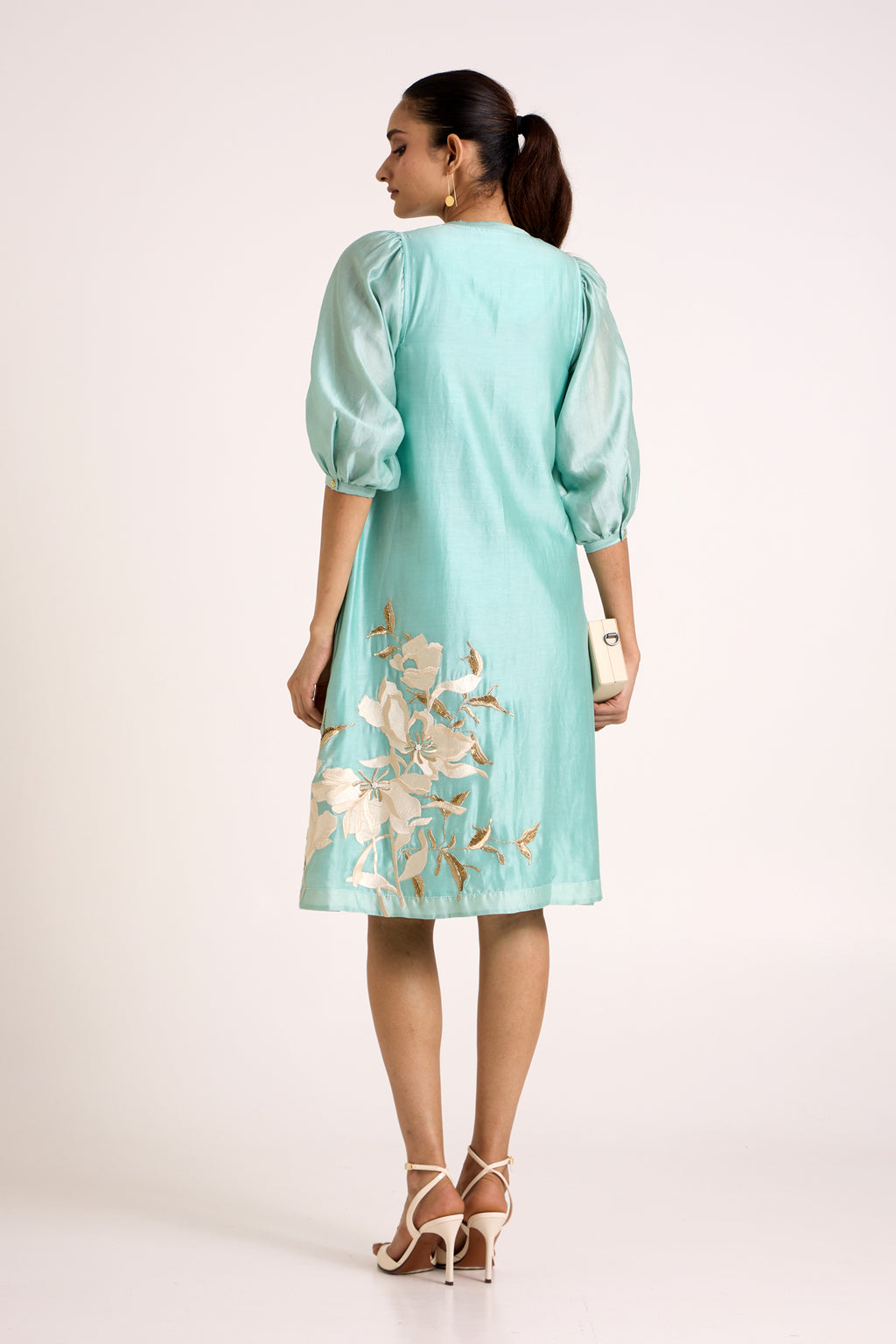 Aqua Vinny Midi Dress — MADDER MUCH
