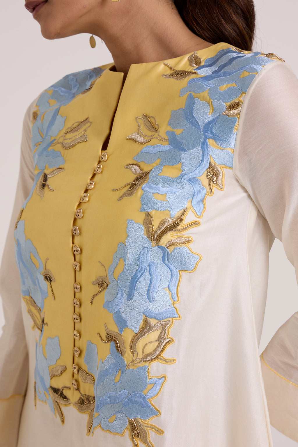 Ivory Cory - Victorian Panelled Short Dress — MADDER MUCH