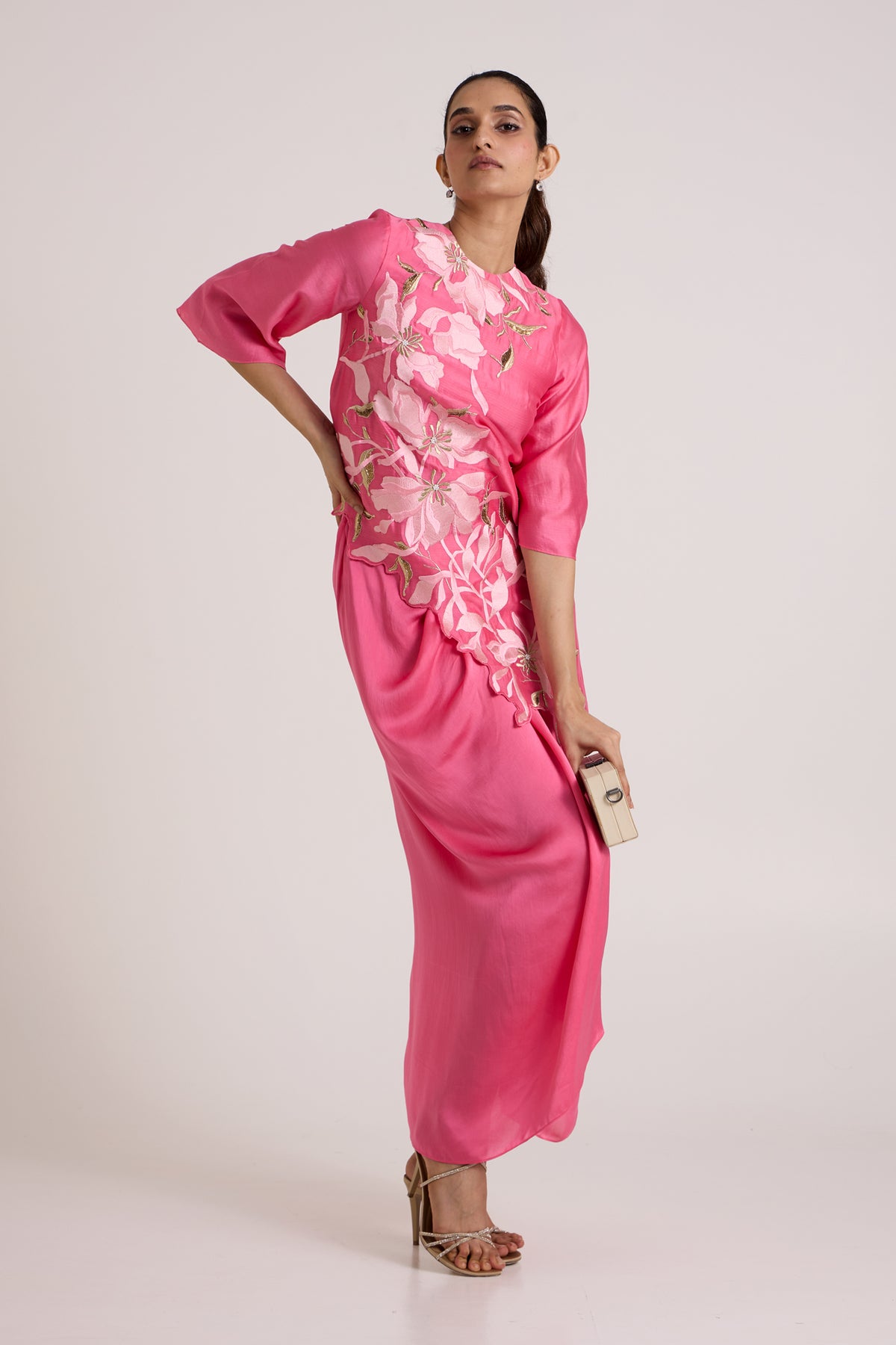 Jay Pink Maddy Top + Draped Skirt — MADDER MUCH