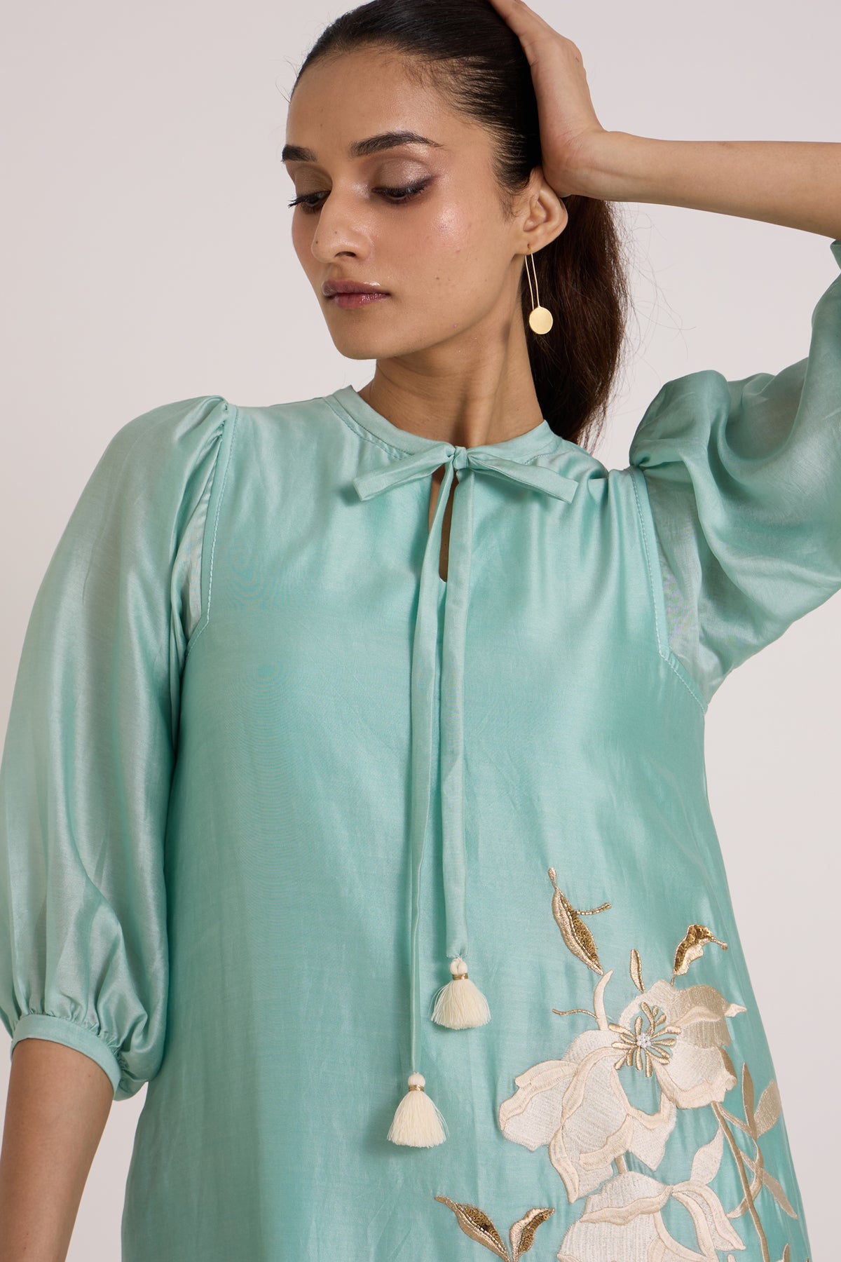 Aqua Vinny Midi Dress — MADDER MUCH