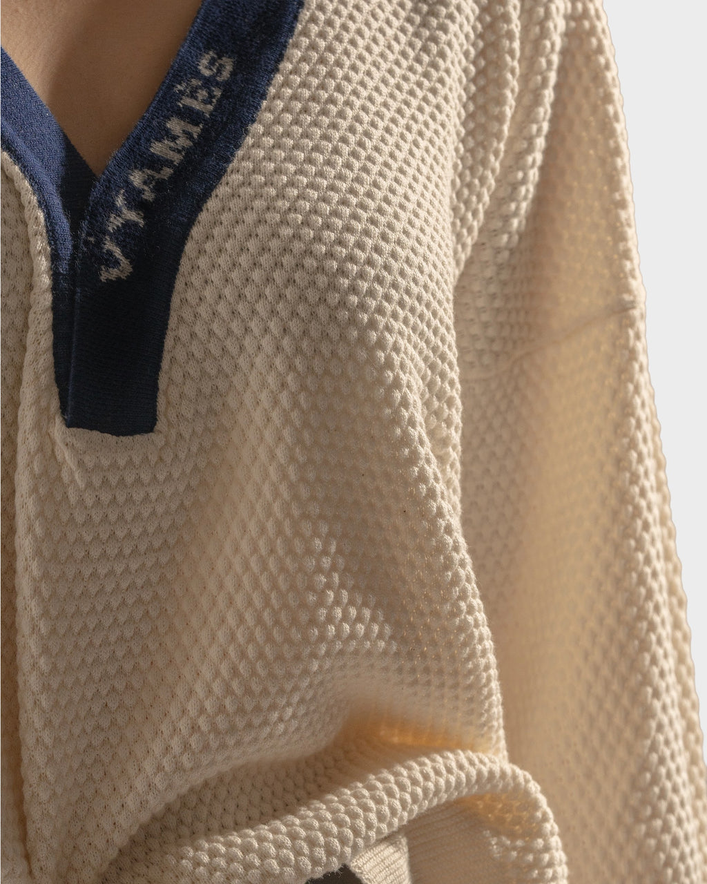 GARTER KNIT TOP