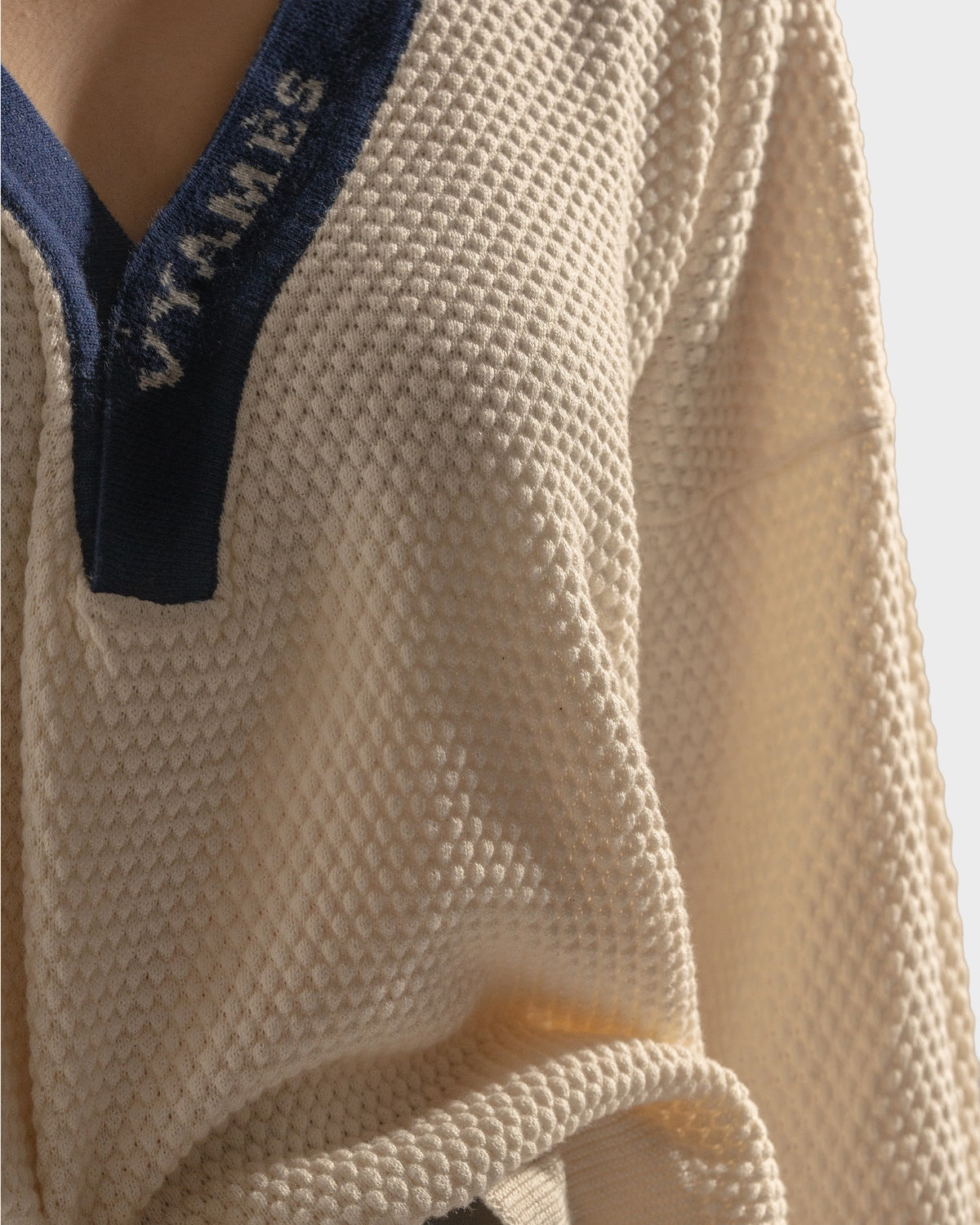 GARTER KNIT TOP