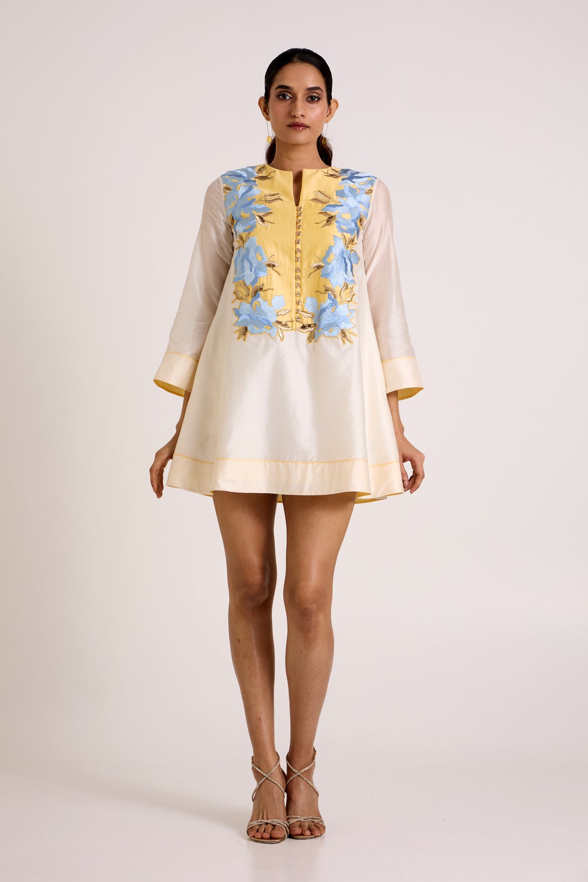 Ivory Cory - Victorian Panelled Short Dress — MADDER MUCH